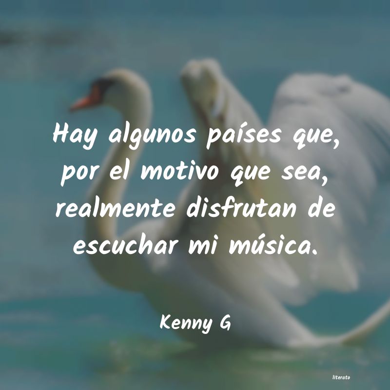 frases de Kenny G