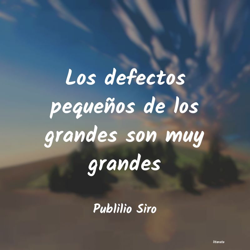 frases de Publilio Siro