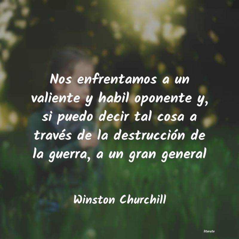 frases de Winston Churchill