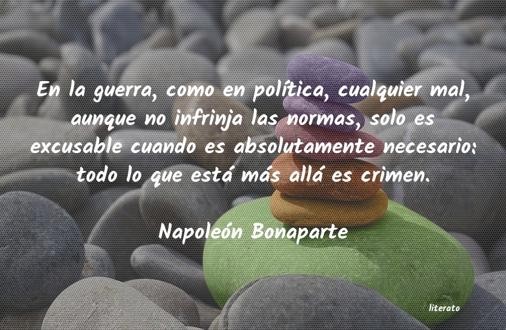 Frases de Napoleón Bonaparte