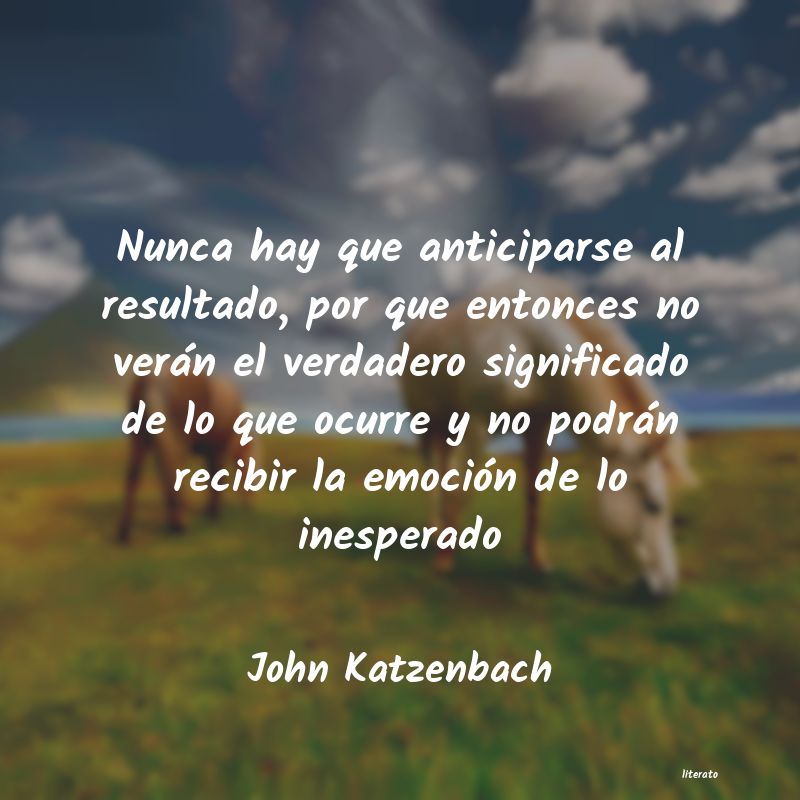 frases de John Katzenbach