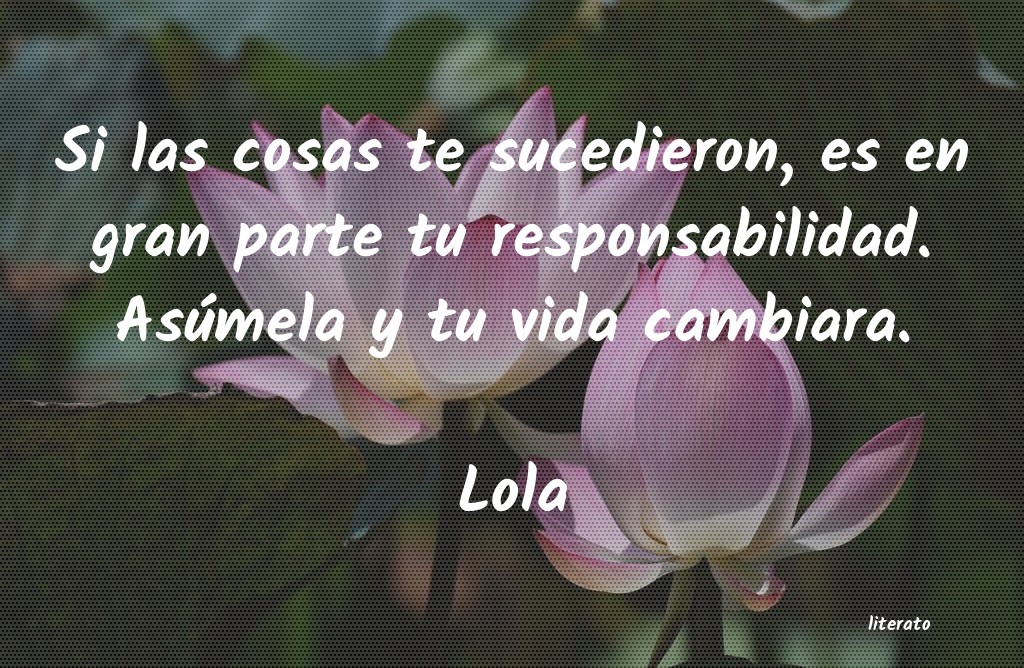 Frases de Lola