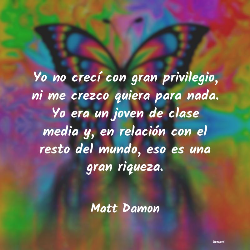 Frases de Matt Damon