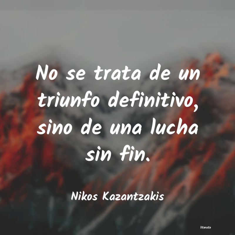 frases de Nikos Kazantzakis