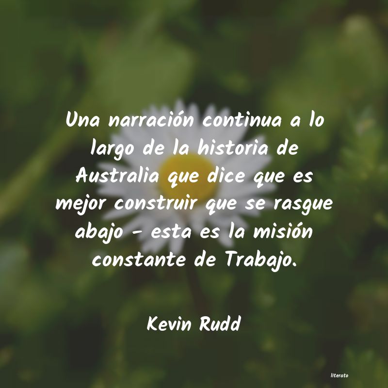 Frases de Kevin Rudd