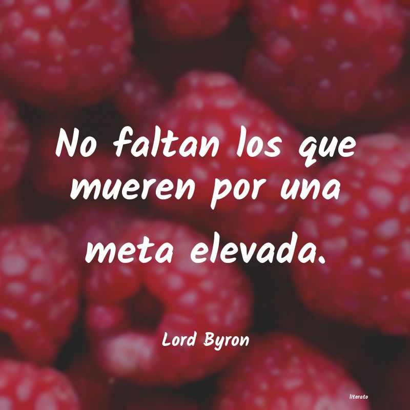 frases de Lord Byron