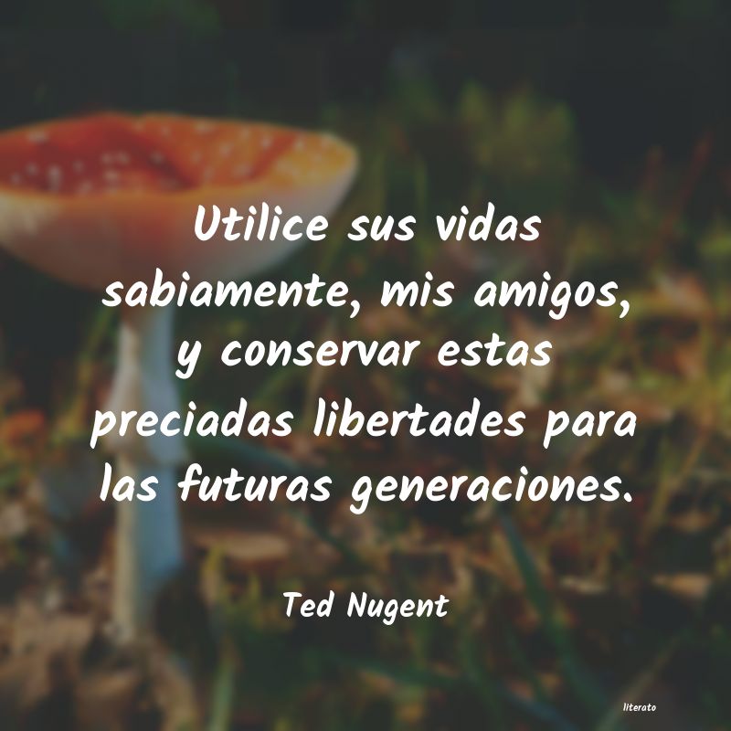 Frases de Ted Nugent