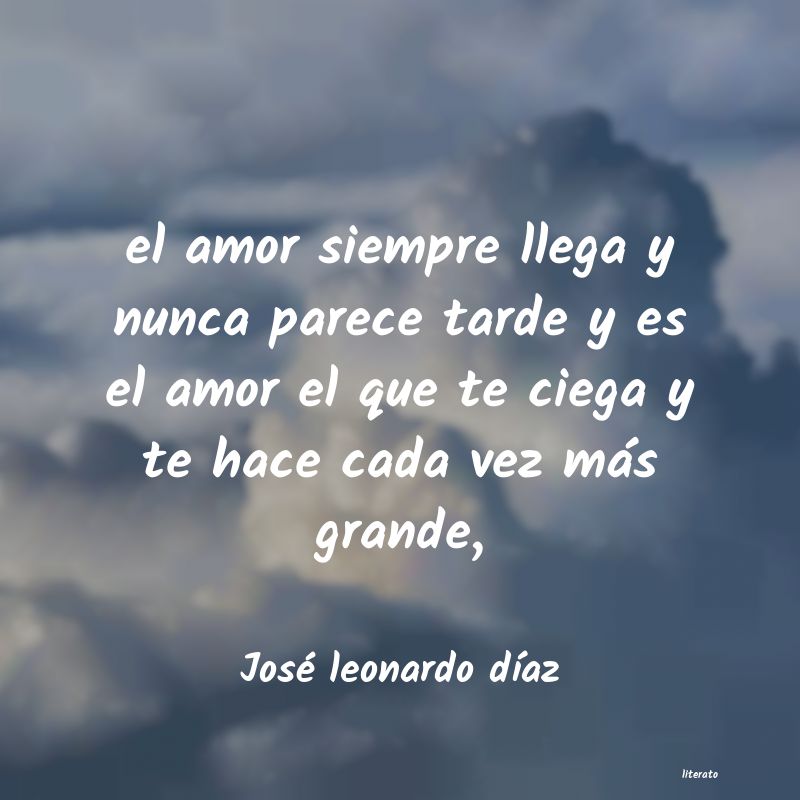 Frases de José leonardo díaz