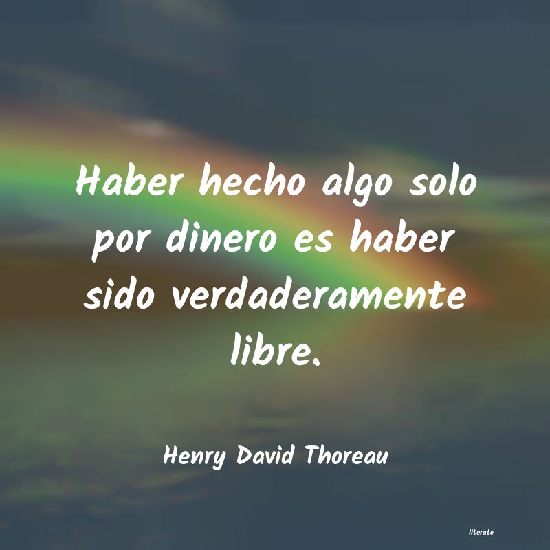 frases de Henry David Thoreau