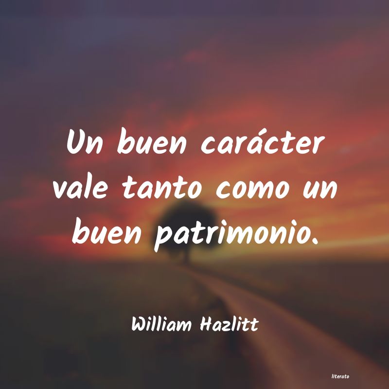 Frases de William Hazlitt