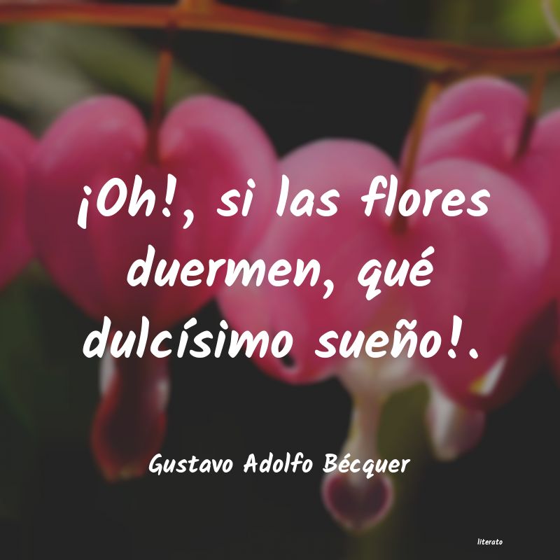 Frases de Gustavo Adolfo Bécquer