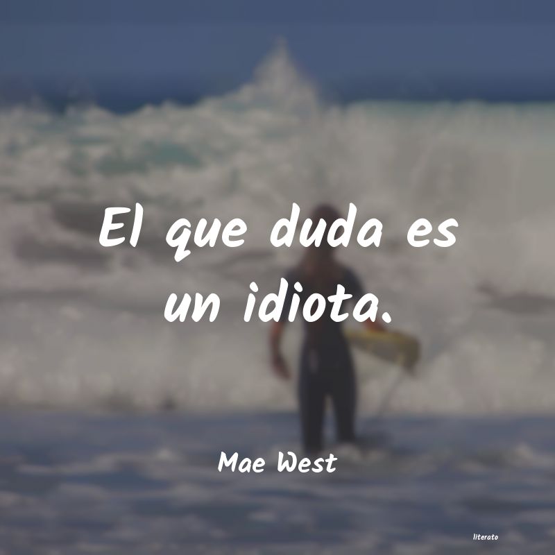 frases de Mae West