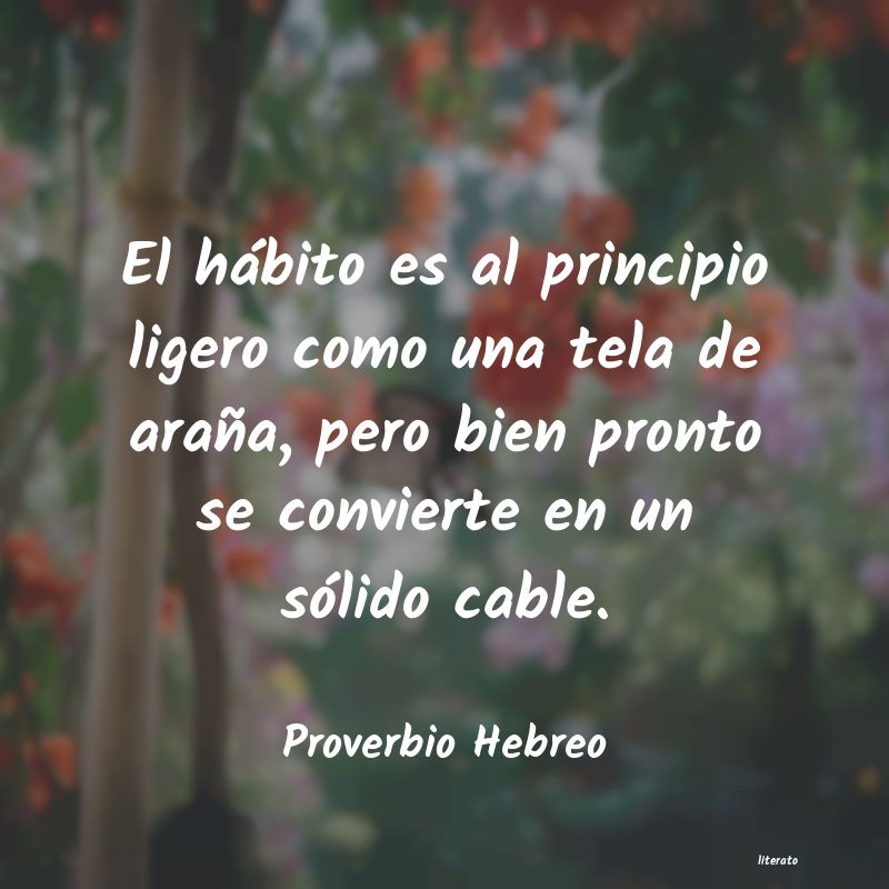 Frases de Proverbio Hebreo