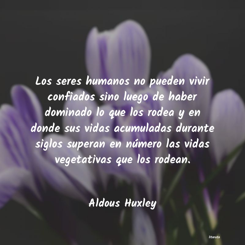 frases de Aldous Huxley