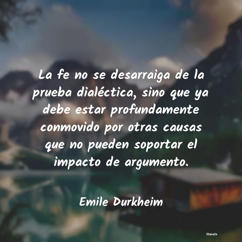 Frases de Emile Durkheim