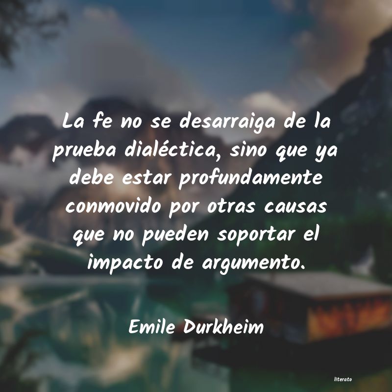 frases de Emile Durkheim