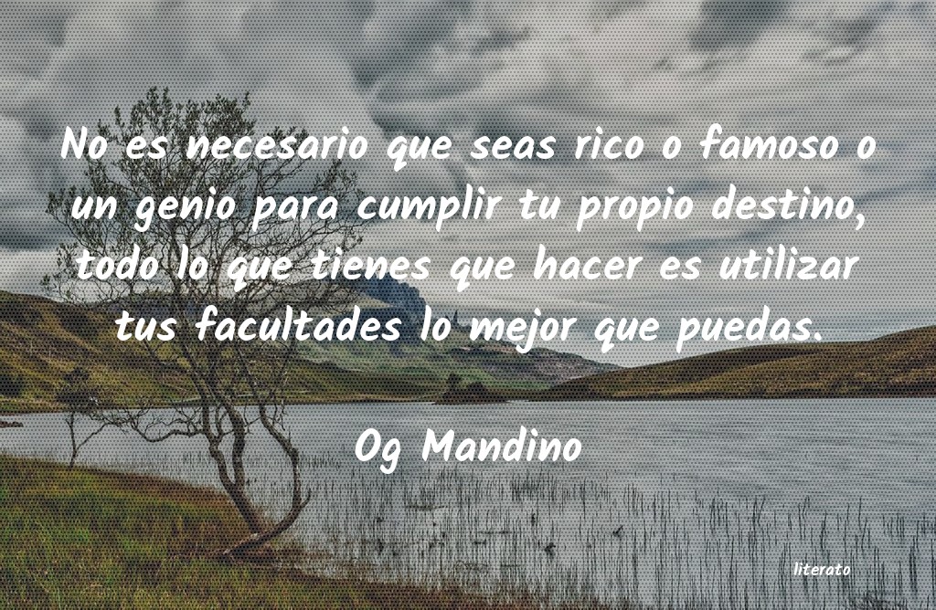 frases de Og Mandino