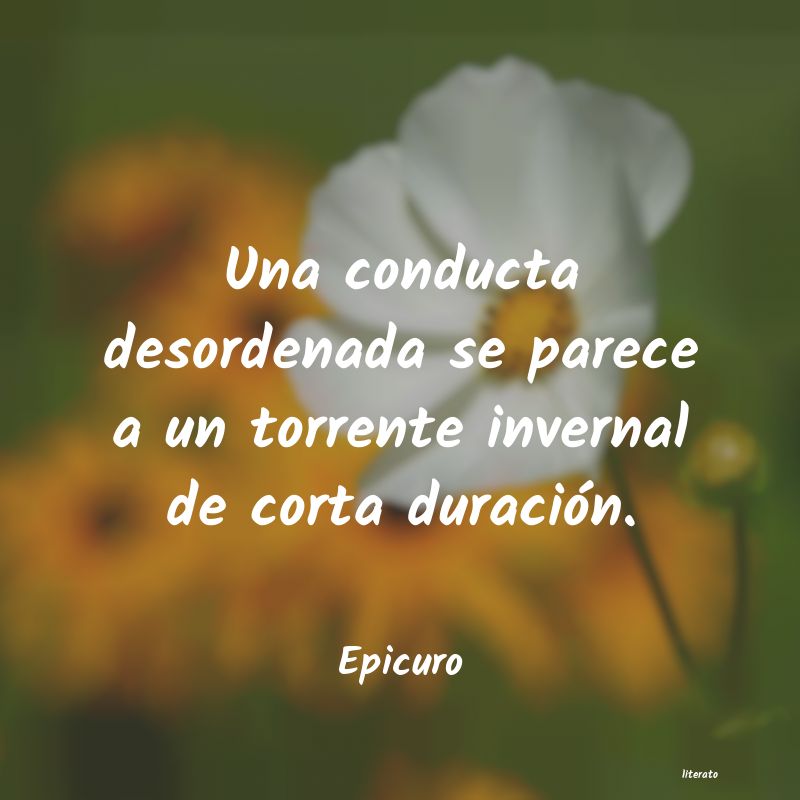 Frases de Epicuro