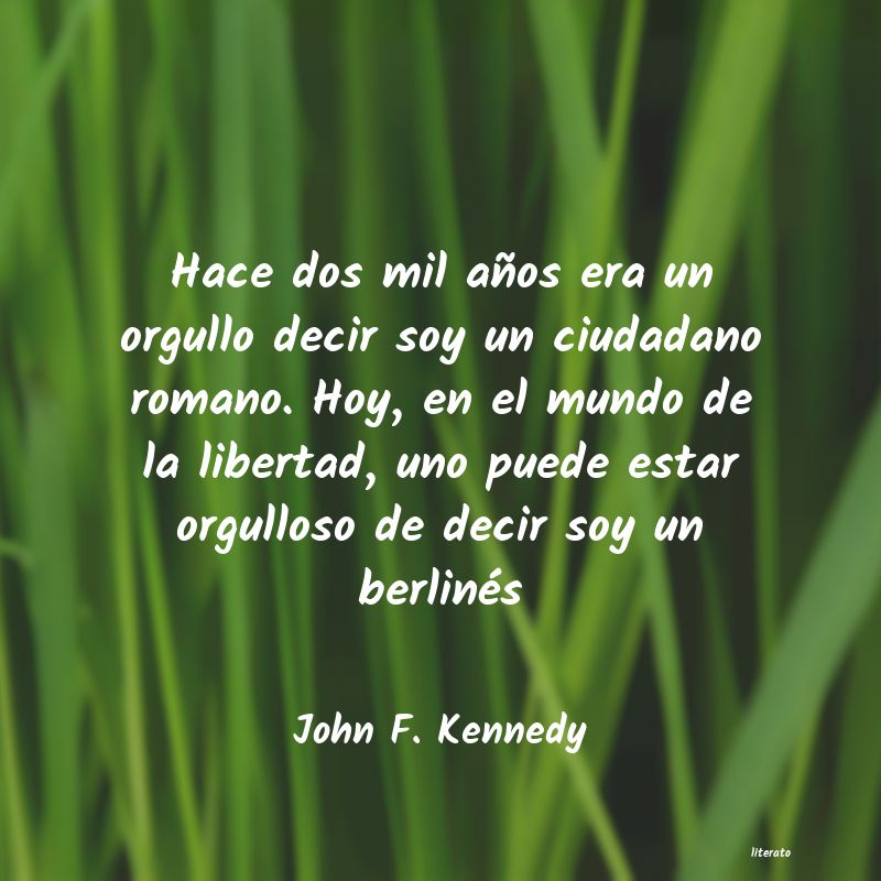 Frases de John F. Kennedy