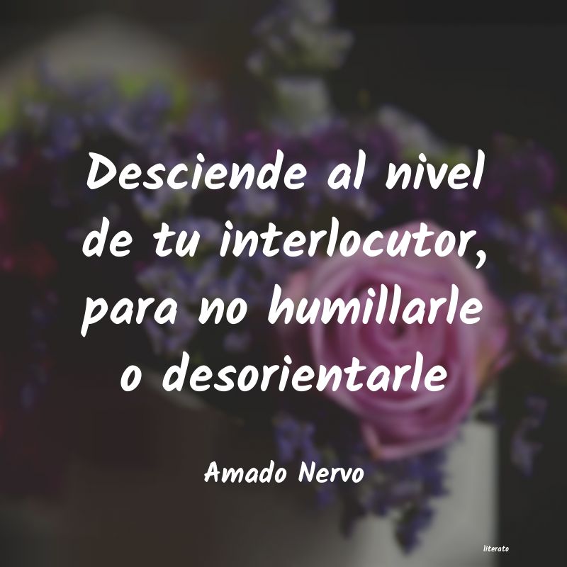 frases de Amado Nervo