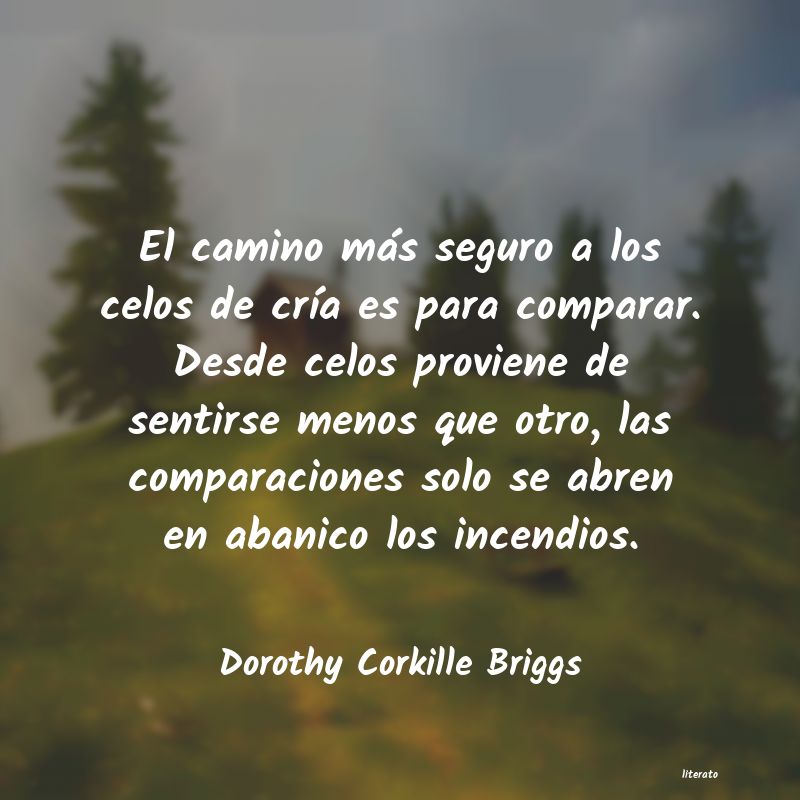 frases de Dorothy Corkille Briggs