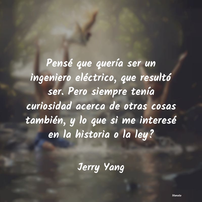 frases de Jerry Yang