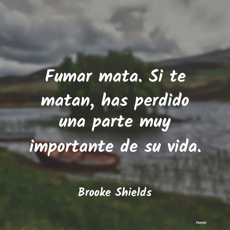 Frases de Brooke Shields