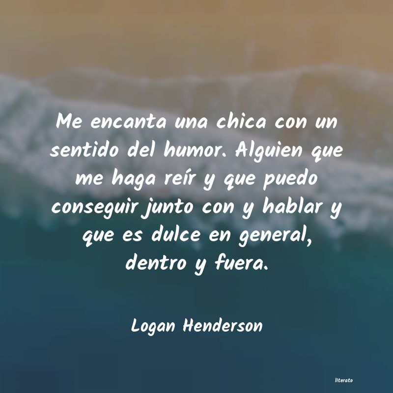 frases de Logan Henderson