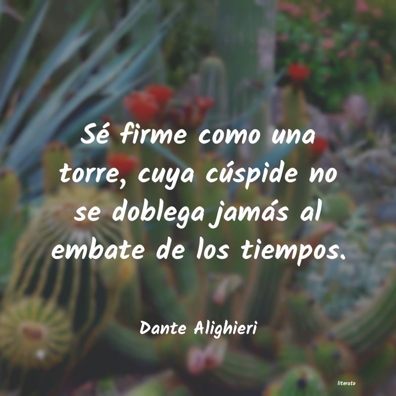 frases de Dante Alighieri