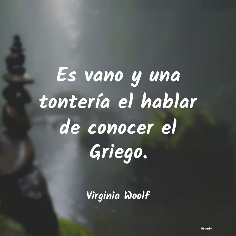 Frases de Virginia Woolf