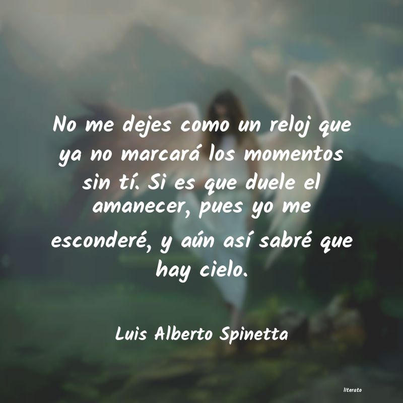 Frases de Luis Alberto Spinetta