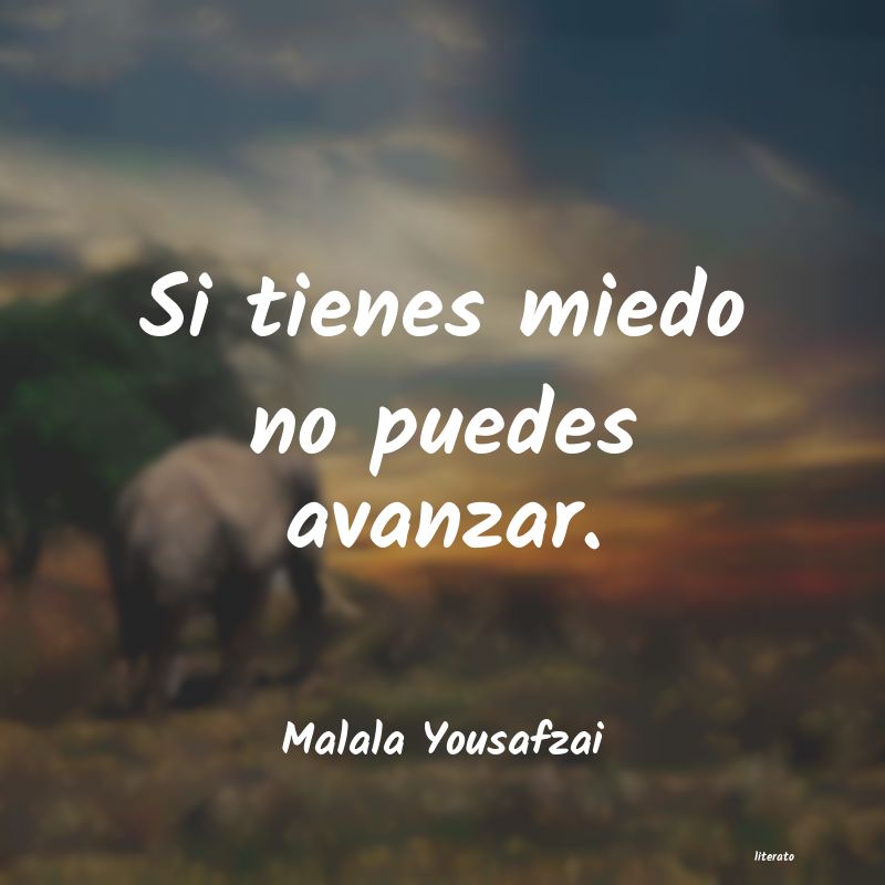 Frases de Malala Yousafzai