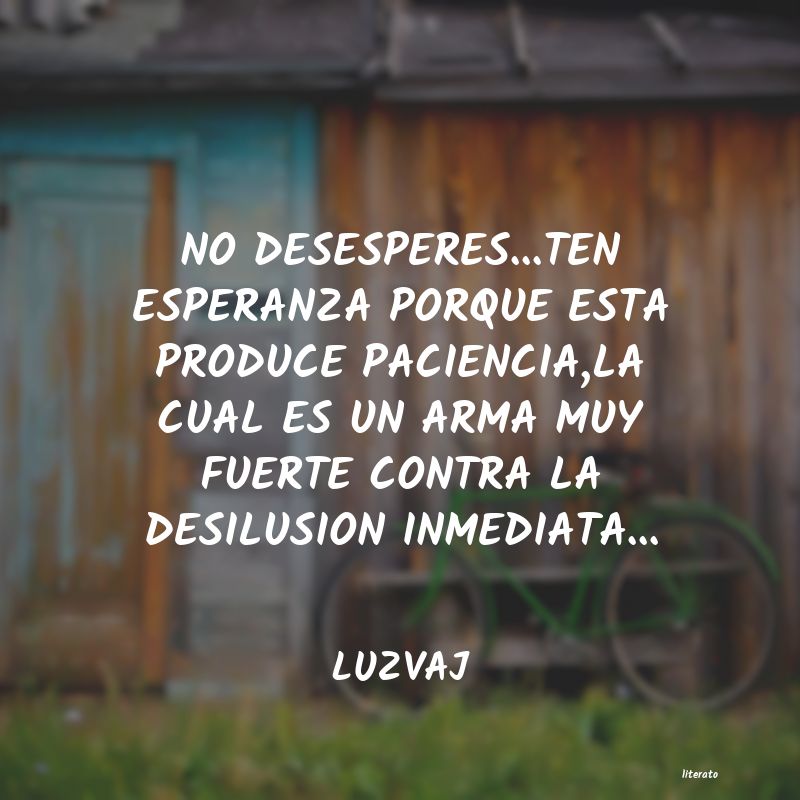 Frases de LUZVAJ