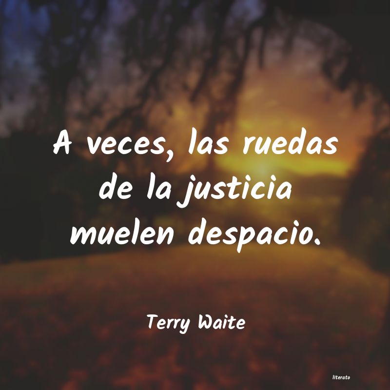 frases de Terry Waite