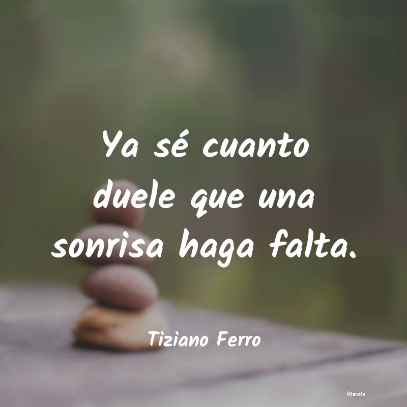 Frases de Tiziano Ferro