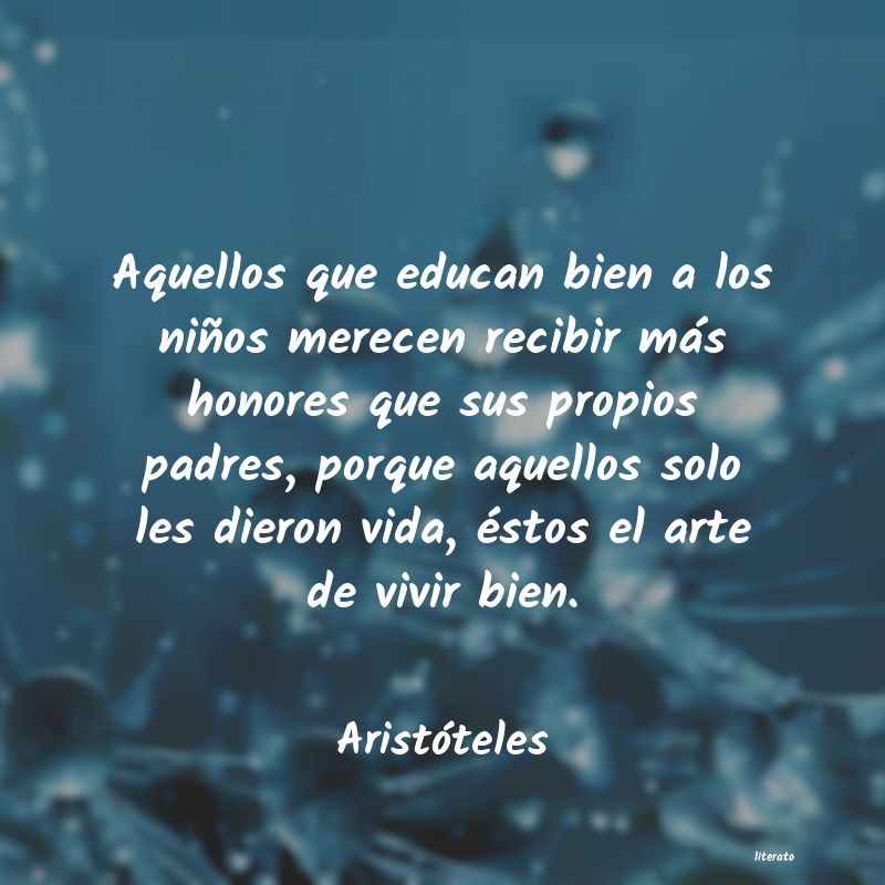 frases de Aristóteles