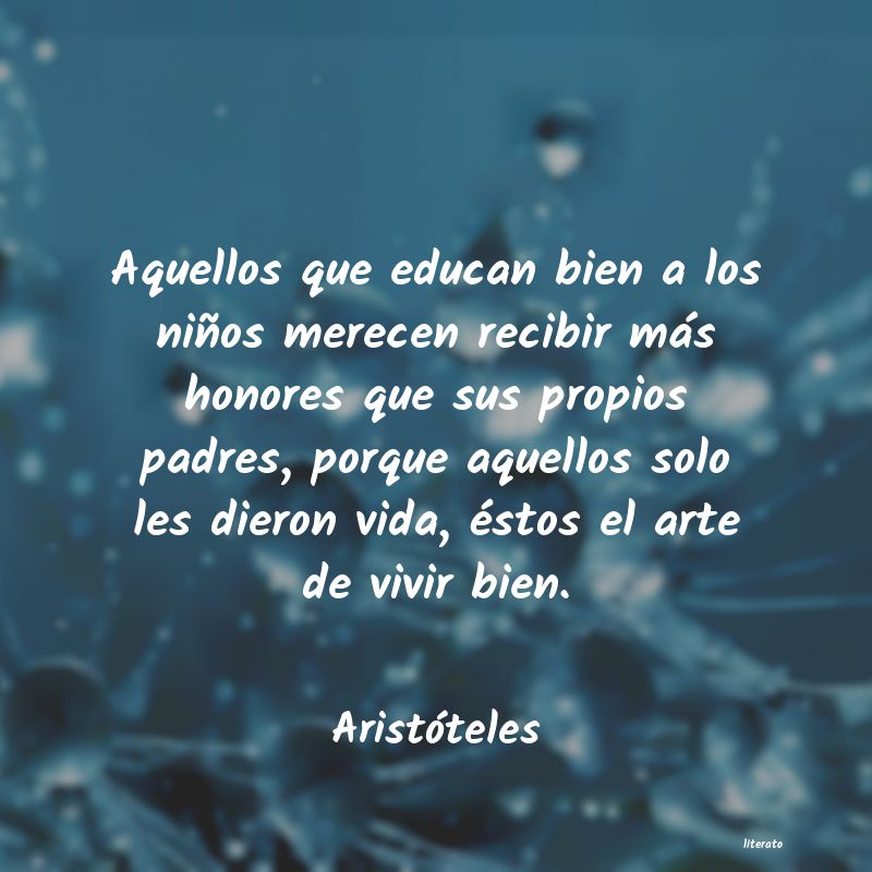 Frases de Aristóteles