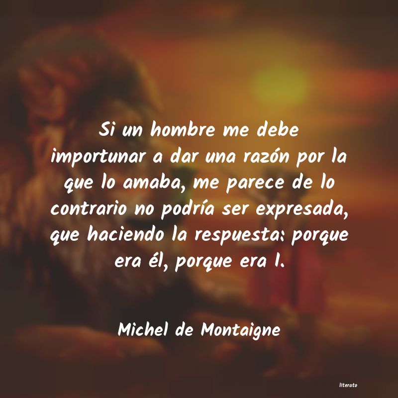 frases de Michel de Montaigne