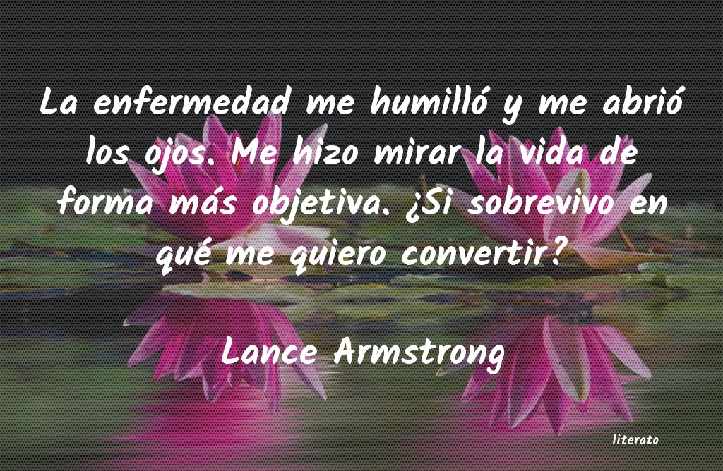 frases de Lance Armstrong
