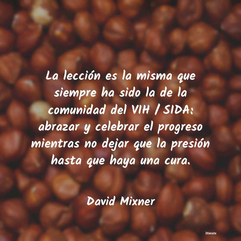 Frases de David Mixner