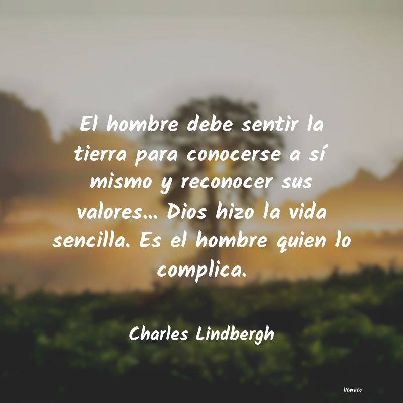 Frases de Charles Lindbergh