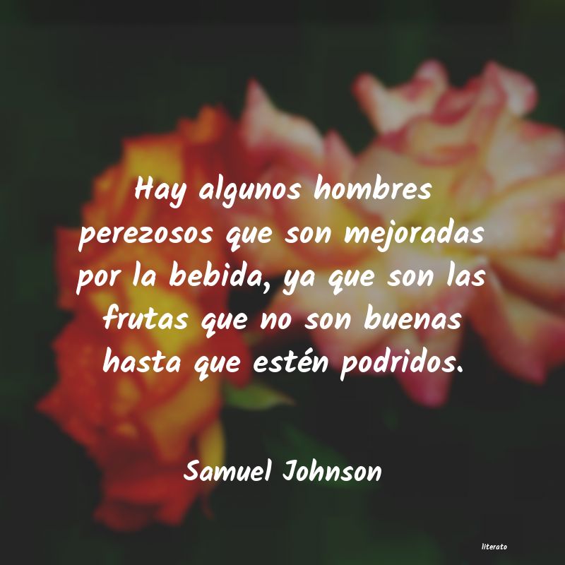 frases de Samuel Johnson