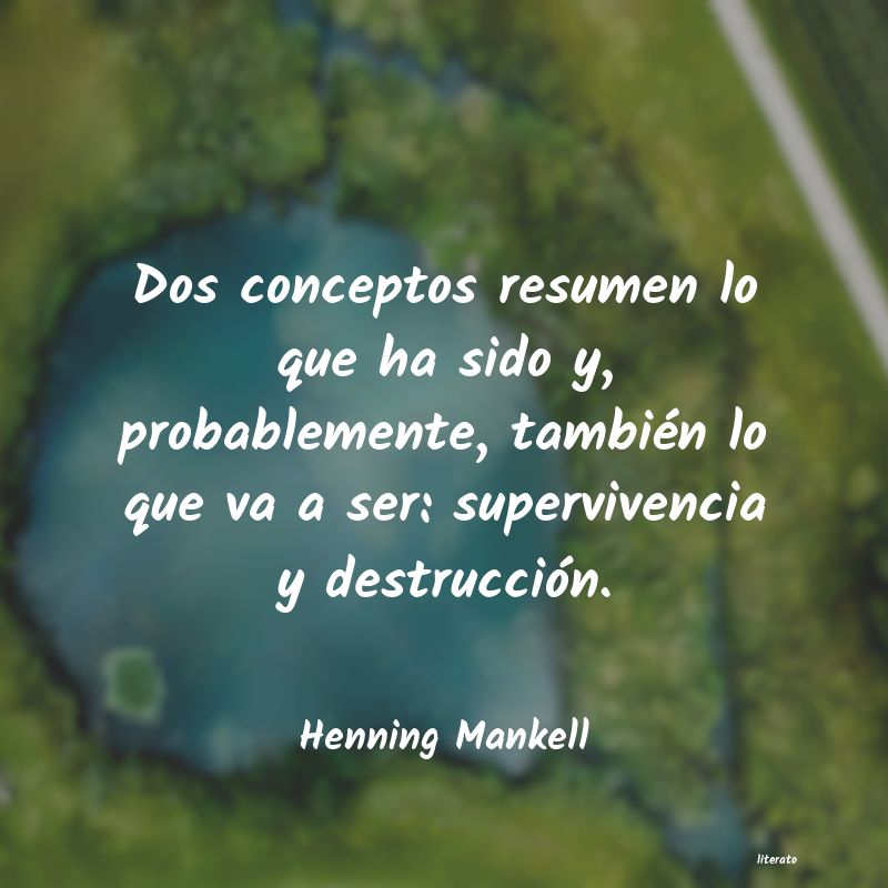 Frases de Henning Mankell