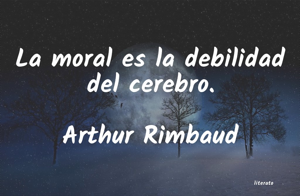 frases de Arthur Rimbaud