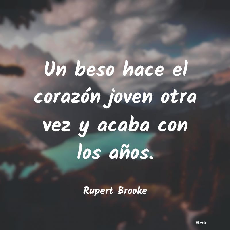 Frases de Rupert Brooke