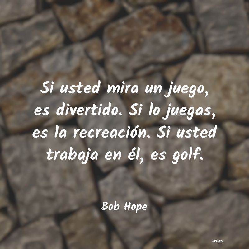 Frases de Bob Hope