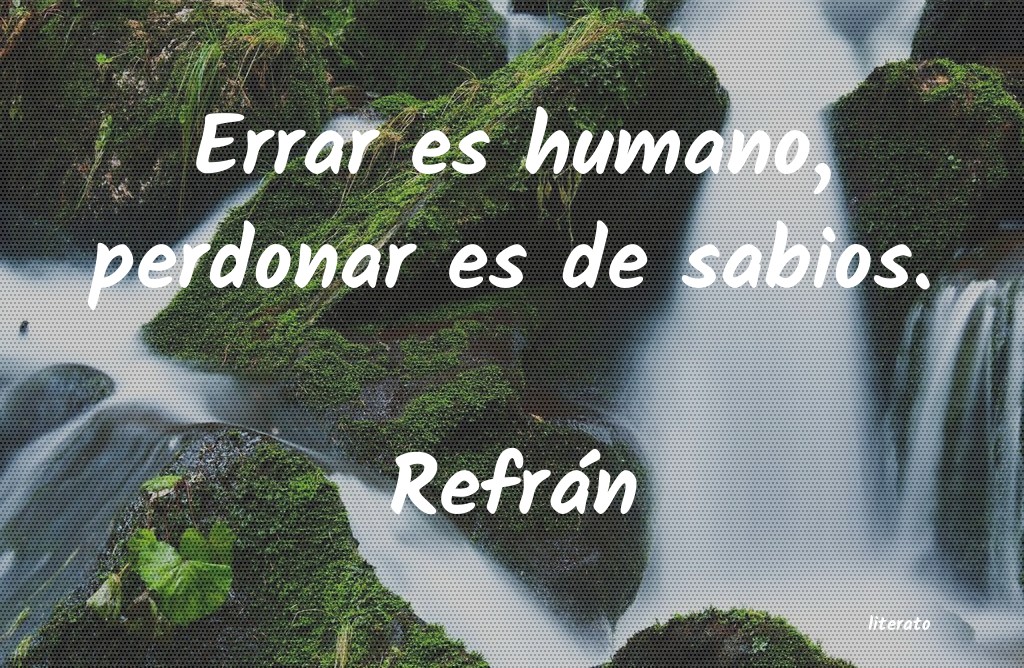 Frases de Refrán