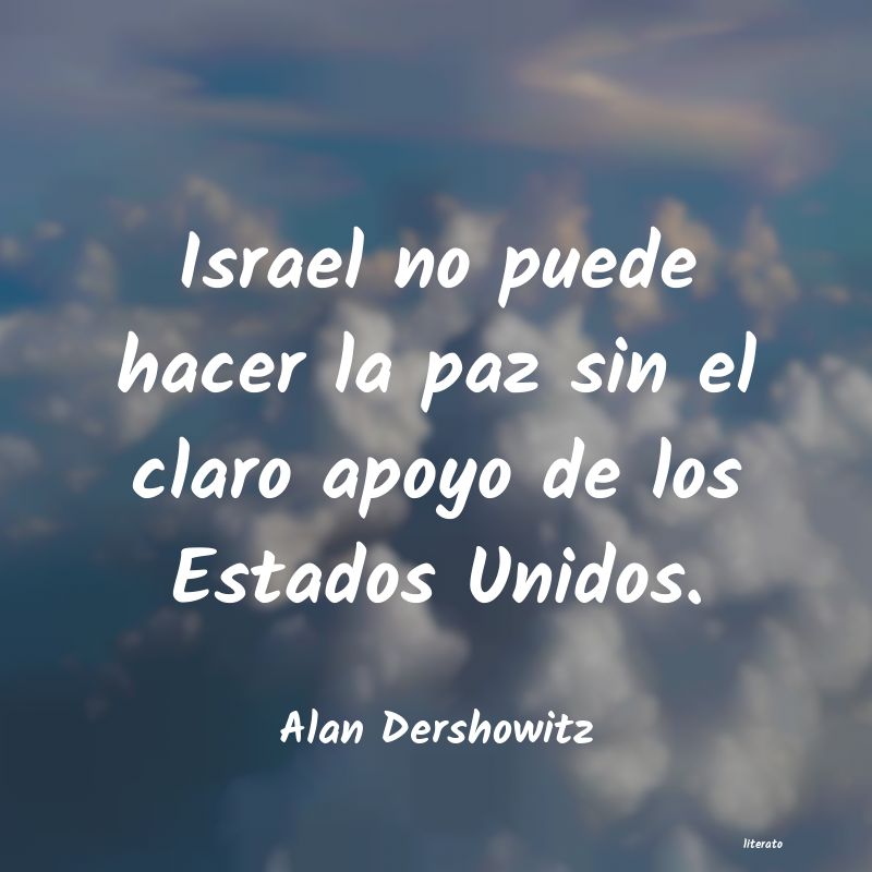 Frases de Alan Dershowitz