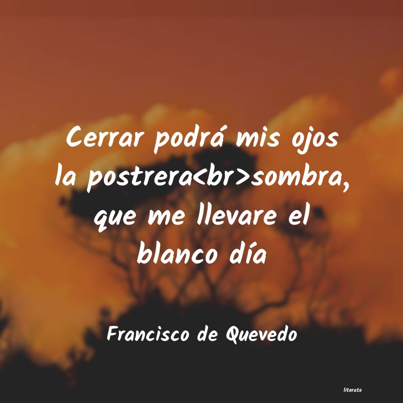 frases de Francisco de Quevedo