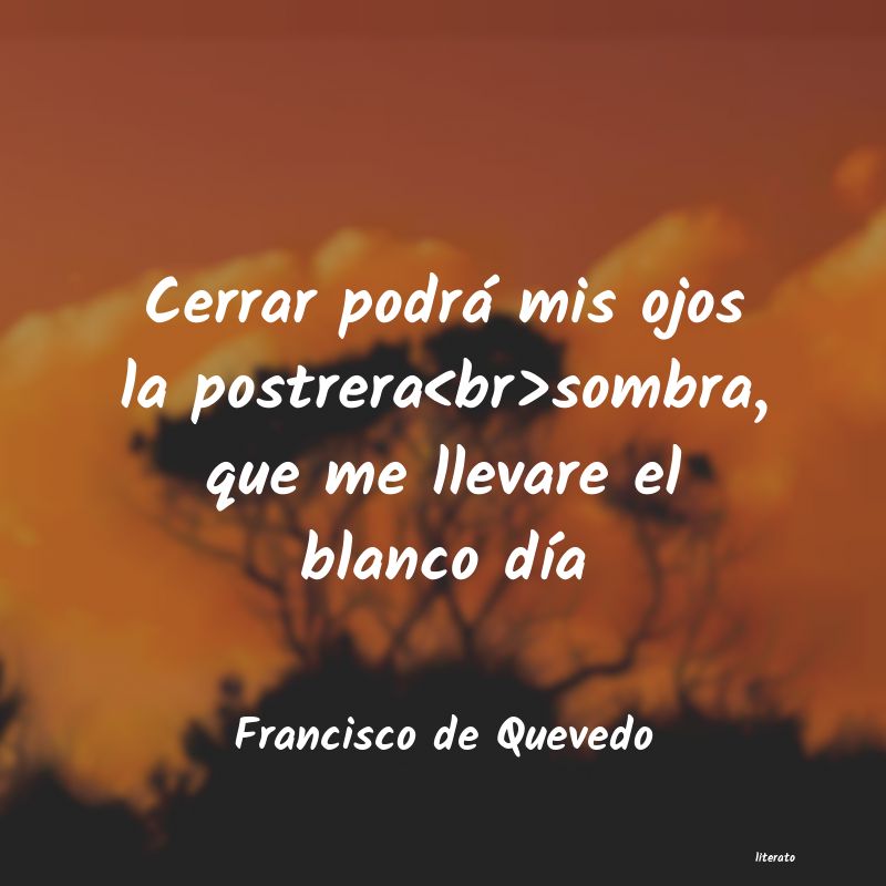 Frases de Francisco de Quevedo